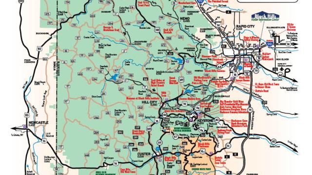 2025 Attractions Map