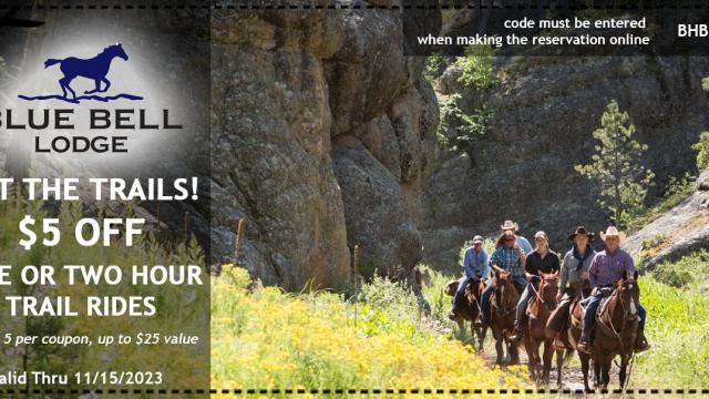 Blue Bell Lodge at Custer State Park