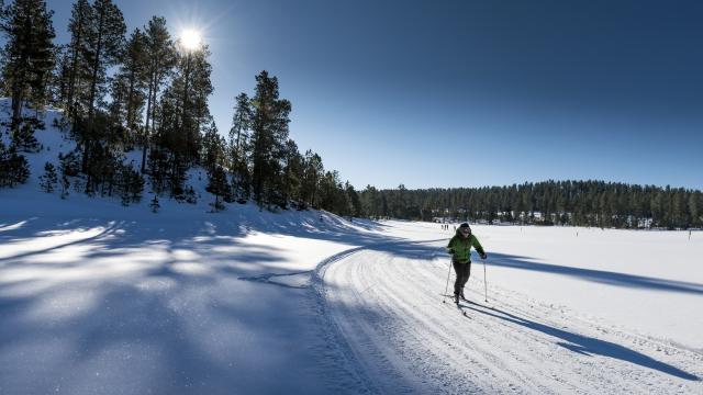 Skiing