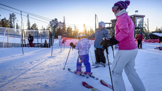 Skiing