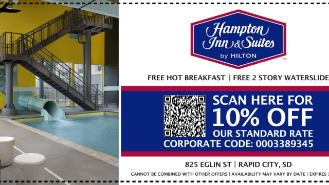 Hampton Inn & Suites Rapid City Coupon 2025