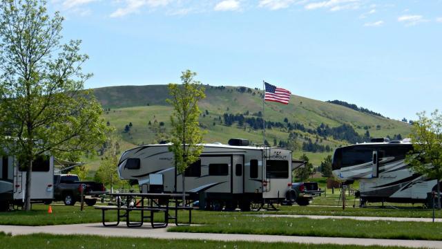 Camp in South Dakota