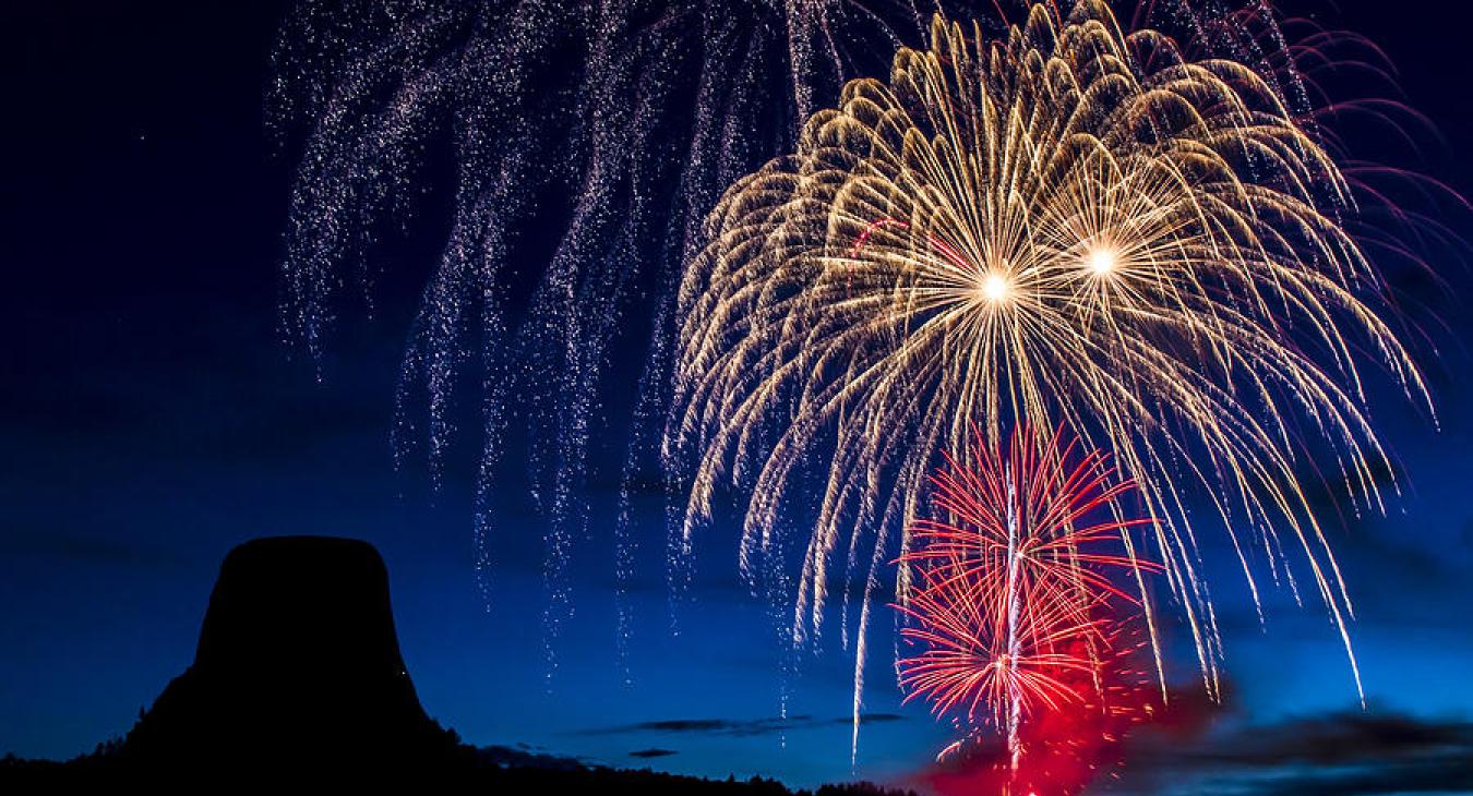 Devils Tower KOA Fireworks